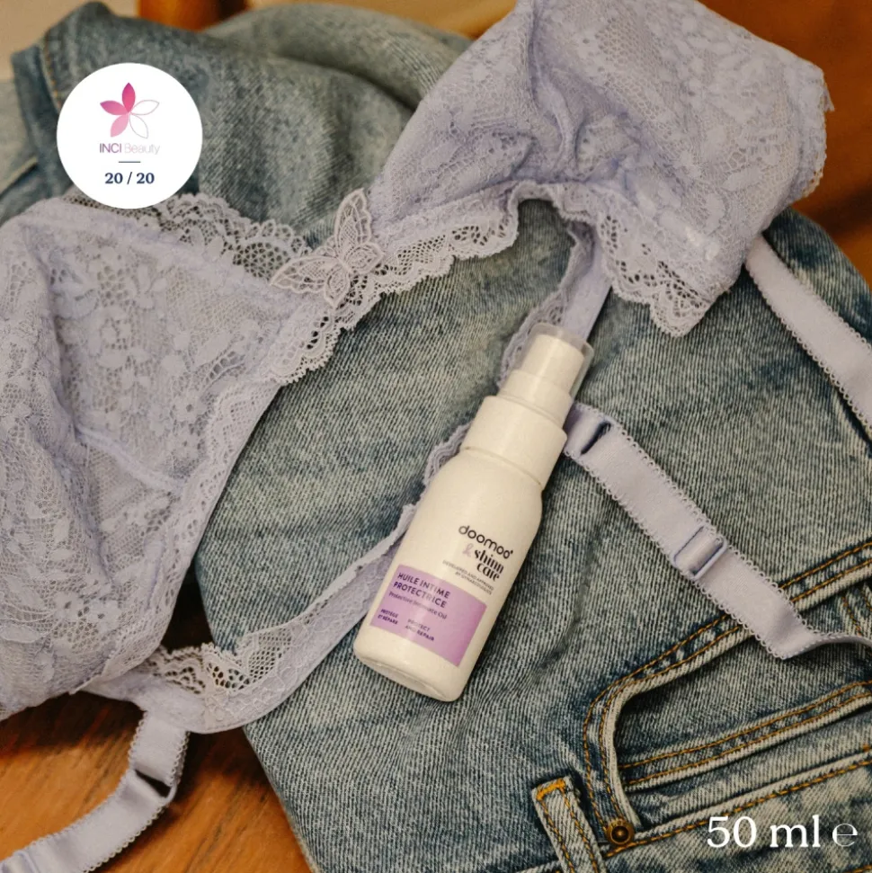 Huile intime protectrice irritations