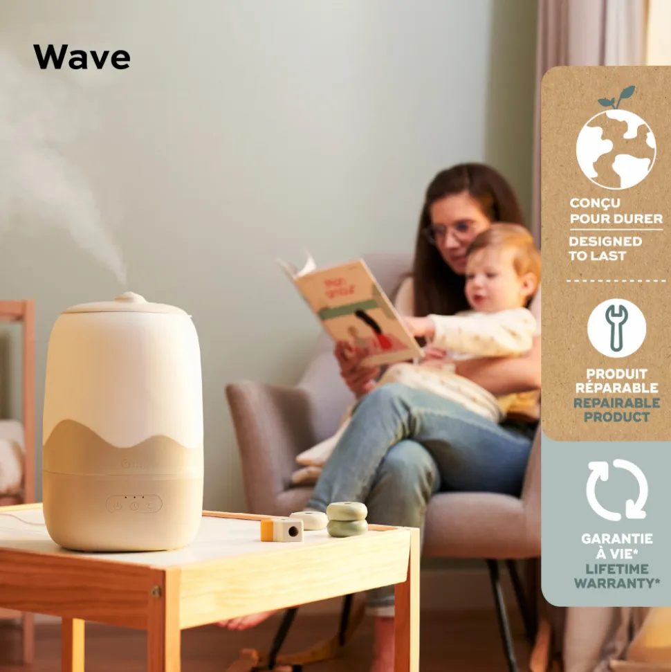 Humidificateur d’air bébé wave