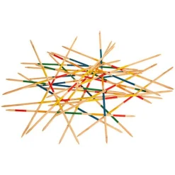 Jeu de mikado géant en bois 80 cm