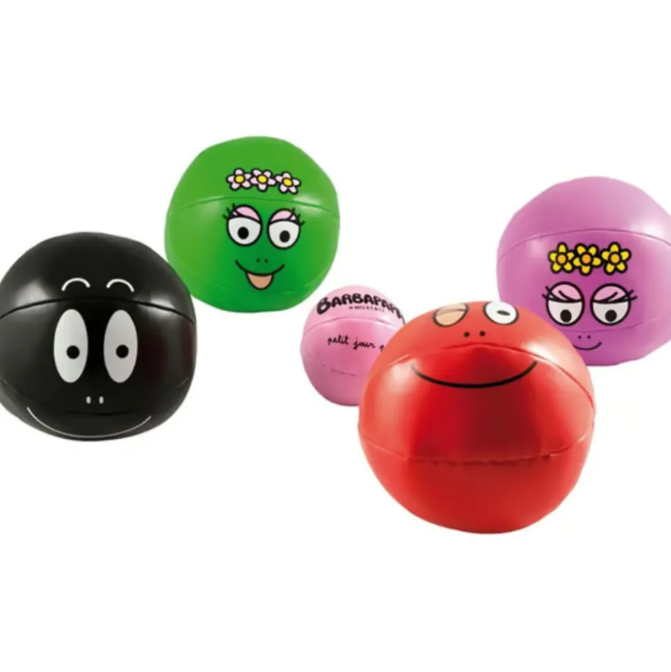 Jeu de pétanque barbapapa