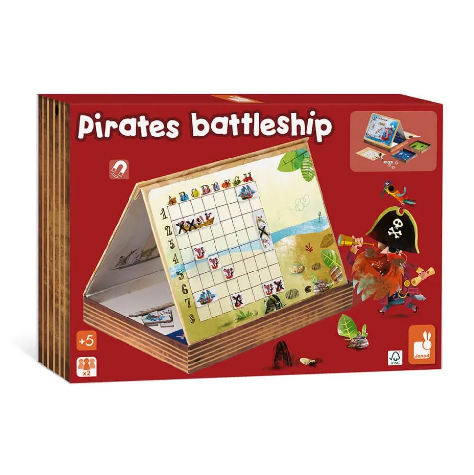 Jeu de société bataille navale pirates