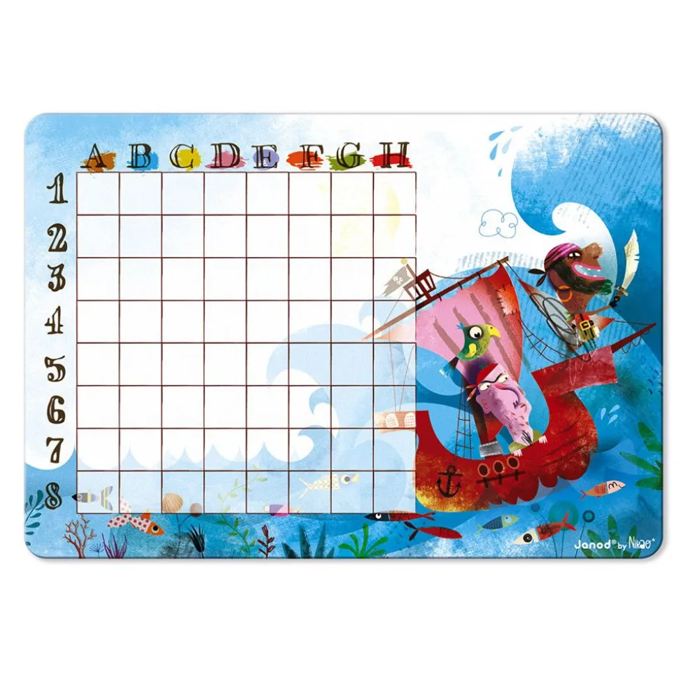 Jeu de société bataille navale pirates