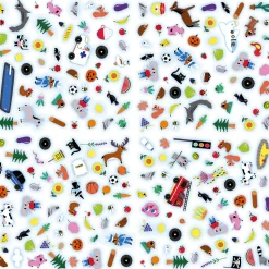 Jeu d'observation cherche et trouve les couleurs