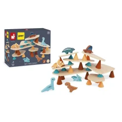 Jeu d'équilibre en bois pour enfant piks dino