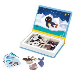 Jeu magnéti'book animaux polaires