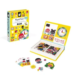 Jeu magnéti'book j'apprends l'heure