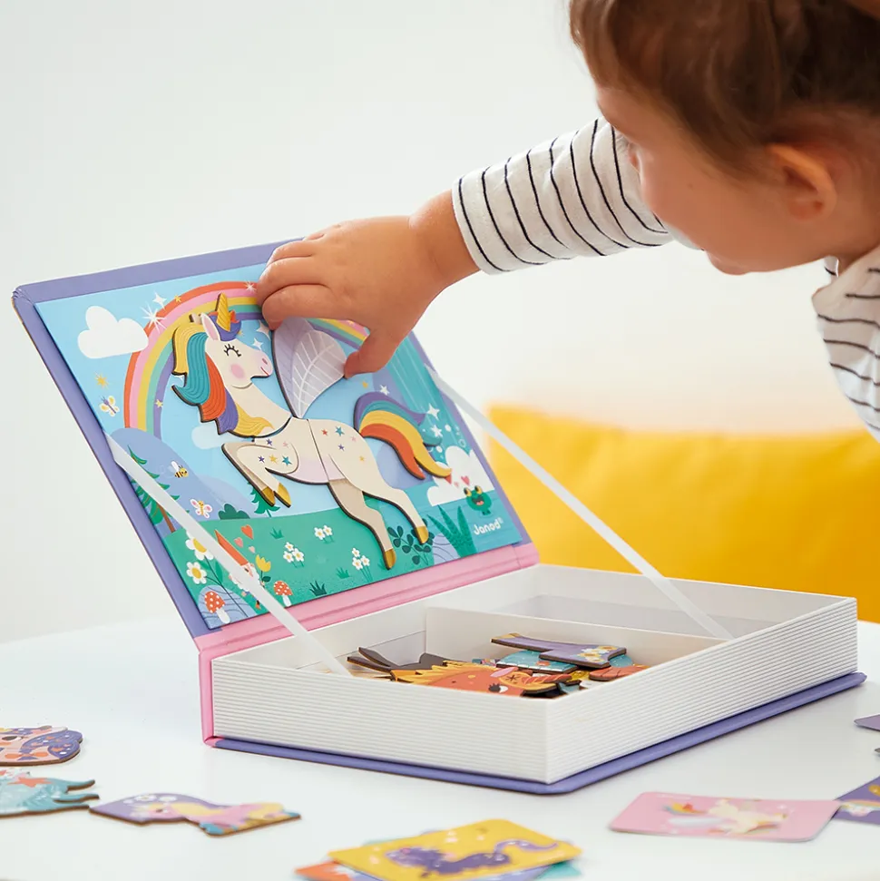Jeu magnéti'book licornes