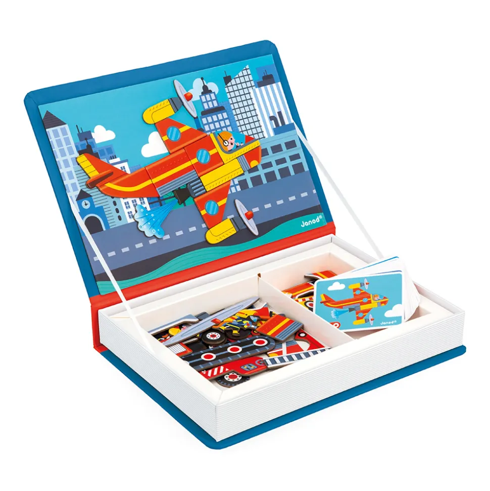 Jeu magnéti'book pompiers