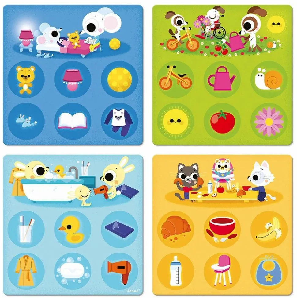 Jeu pour enfant loto de la maison