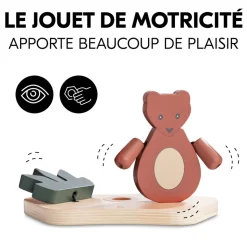 Jeux de plateau pour chaise haute en bois play shaking s