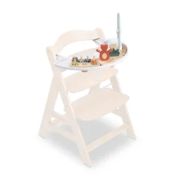 Jeux de plateau pour chaise haute en bois arketa play planting s