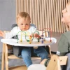 Jeux pour plateau de chaise haute en bois play moving