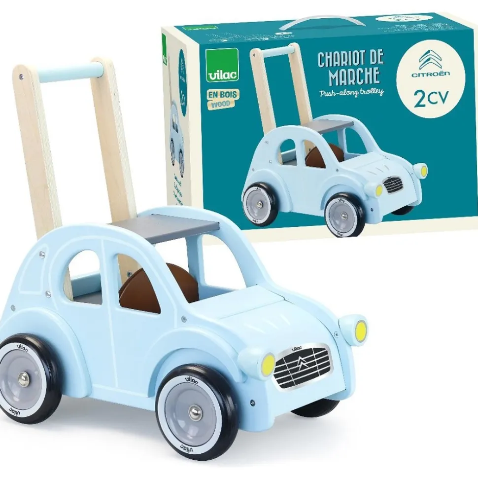 Jouet bébé chariot de marche citroen 2cv