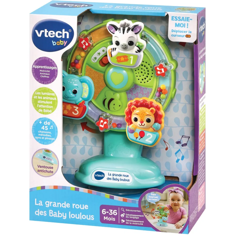 Jouet d'activité la grande roue des baby loulous