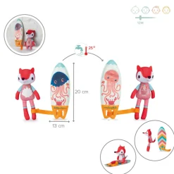 Jouet de bain alice la surfeuse magique