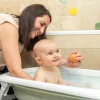 Jouet de bain 4 aspergeurs ouverts en silicone