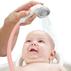 Jouet de bain bébé douchette elephant rose