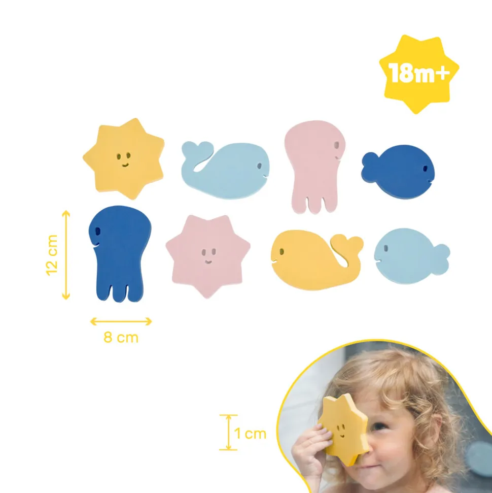 Jouet de bain bébé puzzle