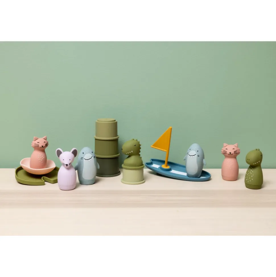 Jouet de bain fleur flottante - mrs. cat
