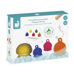Jouet de bain jeu de pêche à la ligne poulpes