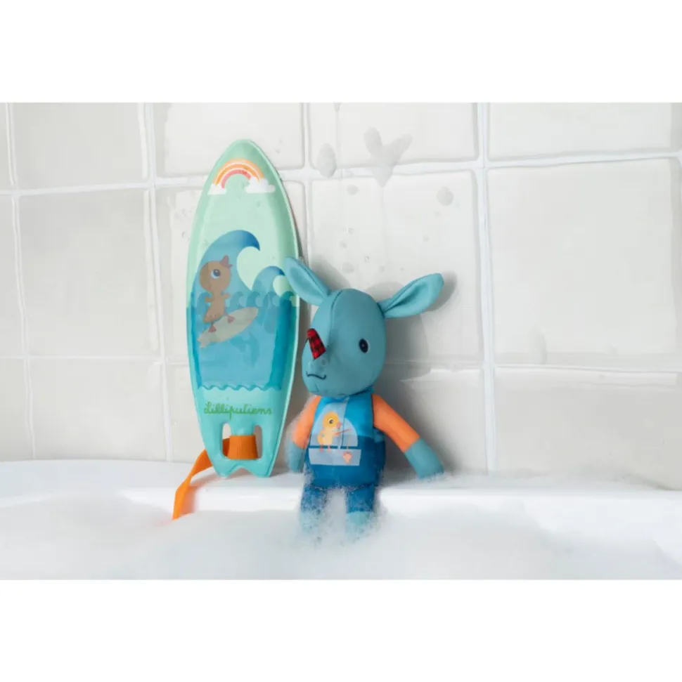 Jouet de bain joe le surfeur magique