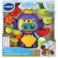 Jouet de bain polo mon poulpe rigolo