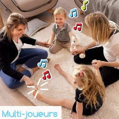 Jouet d'éveil bébé peluche touch & music sophie la girafe