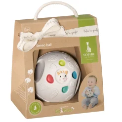 Jouet d'éveil bébé senso'ball so'pure sophie la girafe