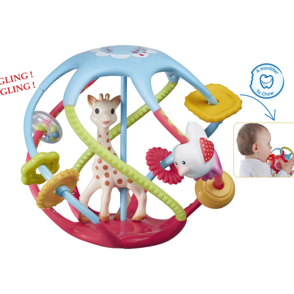 Jouet d'éveil bébé twistin'ball sophie la girafe