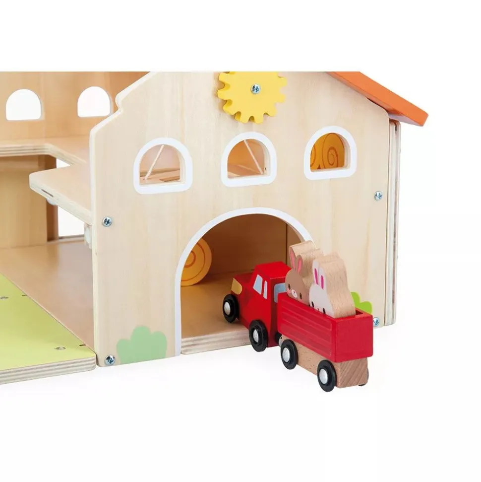 Jouet en bois ma première ferme