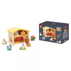 Jouet en bois mon premier poulailler