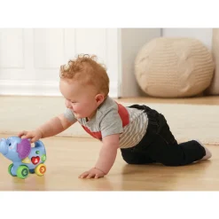 Jouet musical mon éléphant pousse pousse