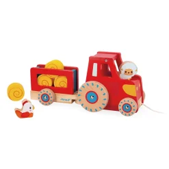 Jouet tracteur à tirer