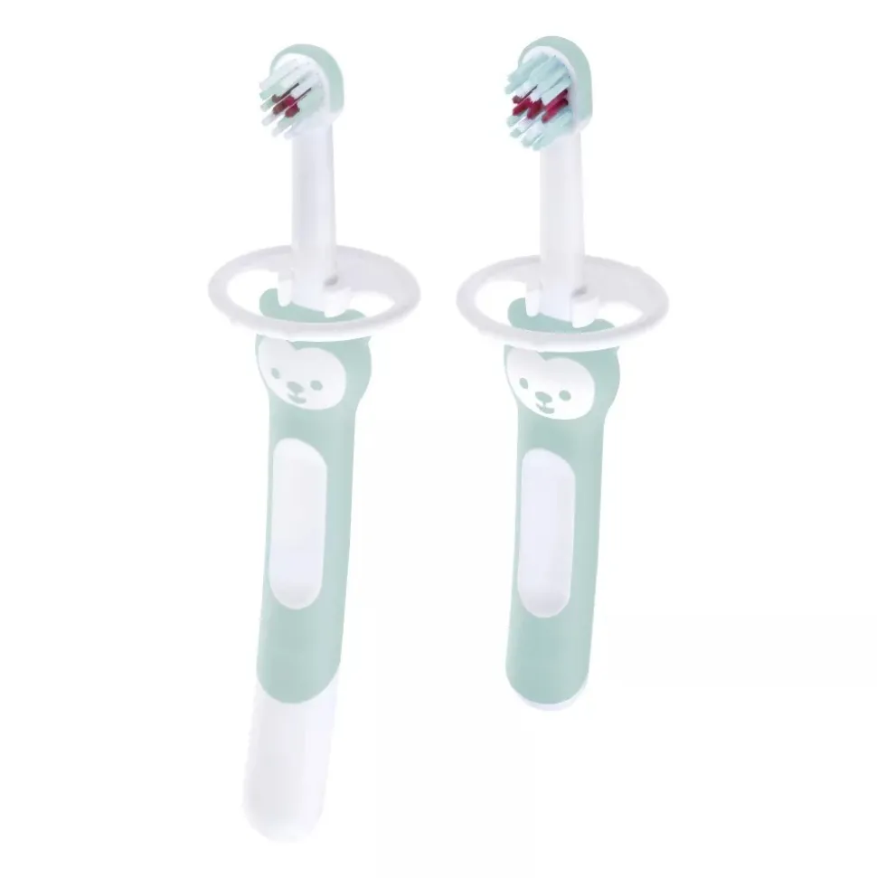 Kit brosses à dents d'apprentissage + brosse premières dents