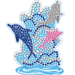 Kit créatif mosaïques dauphins et sirènes
