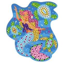 Kit créatif mosaïques dauphins et sirènes