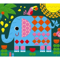 Kit créatif mosaïques 3 tableaux animaux