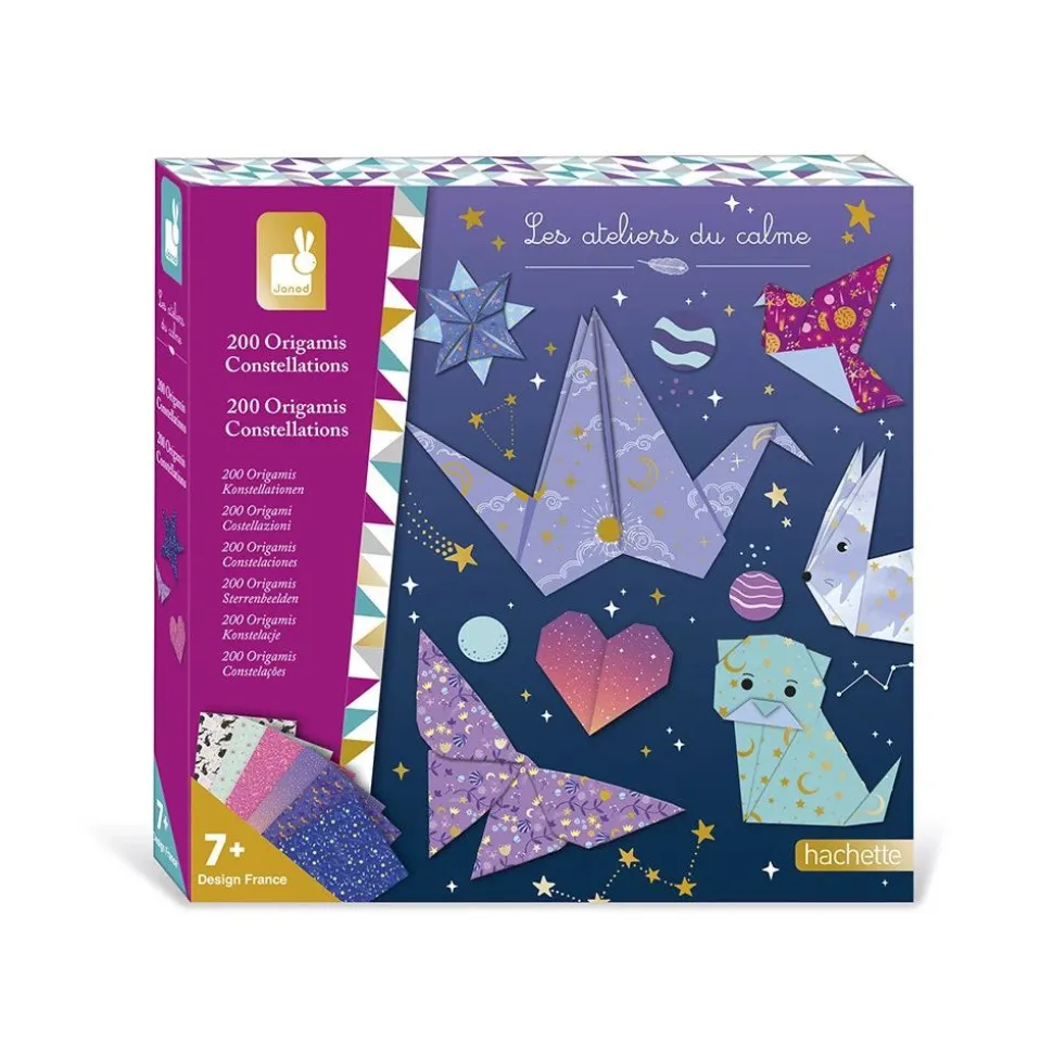 Kit créatif 200 origamis constellations