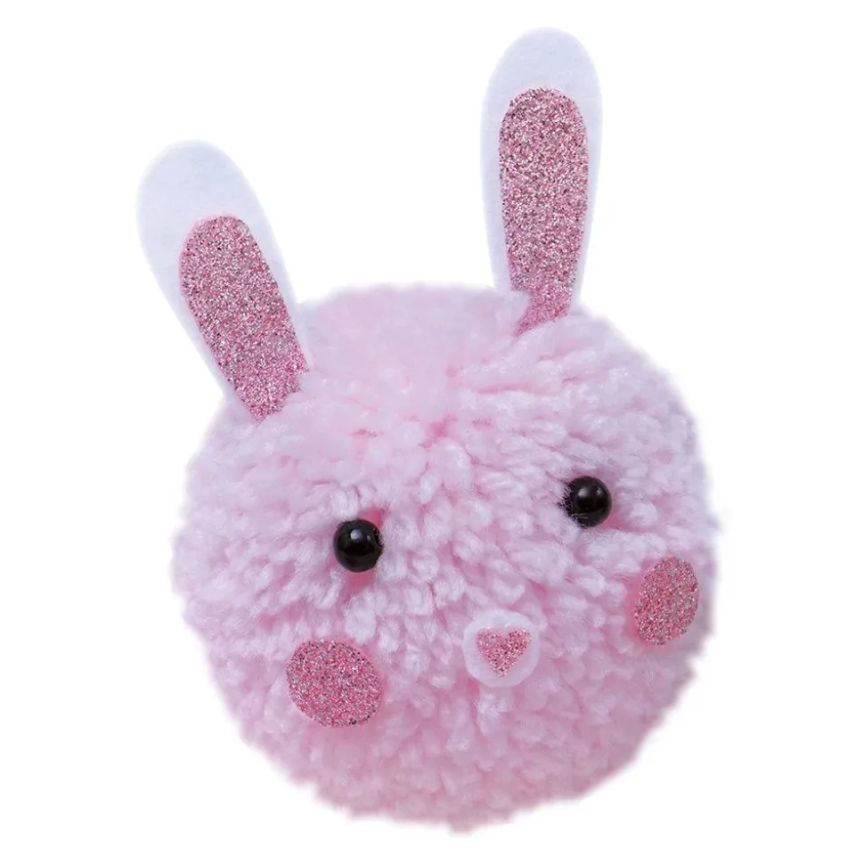 Kit créatif 2 pompons animaux à créer