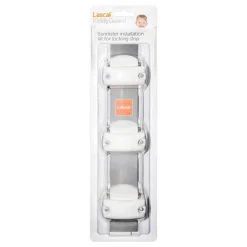 Kit d'installation rampe côté fermeture kiddy guard blanc