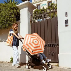 Kit d'été poussette yoyo 3 avec ombrelle, assise pack 6+ et sac tote bag capri - edition limitée riviera