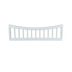 Kit évolutif lit bébé coquillage 60x120 cm neige