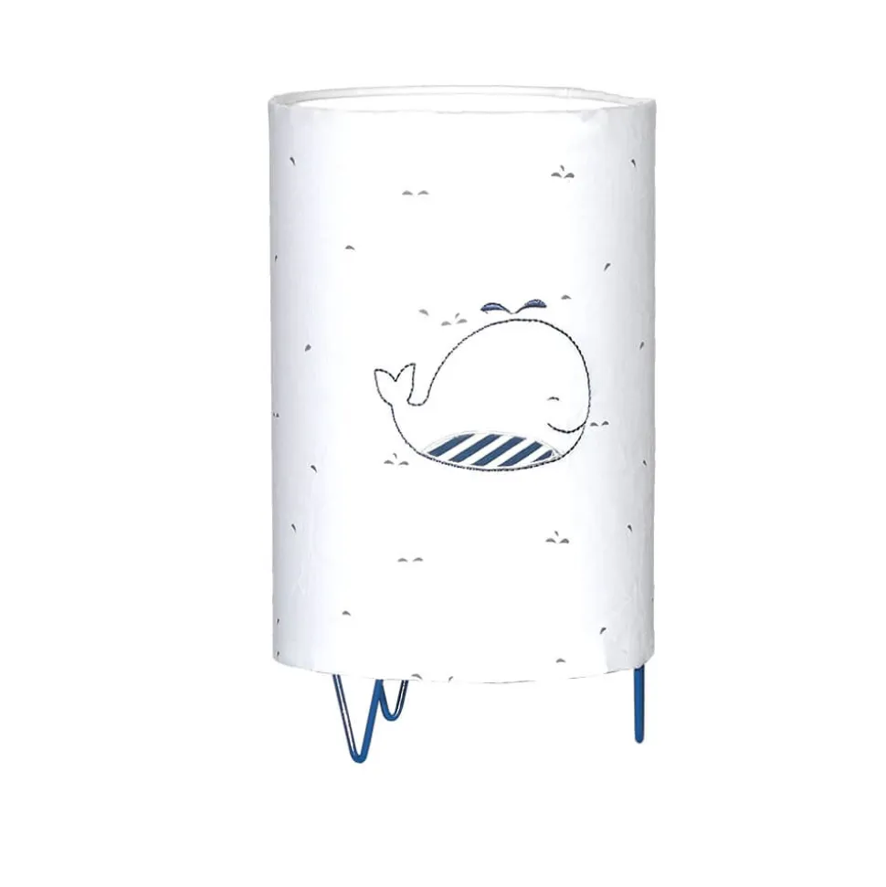 Lampe de chevet blue baleine