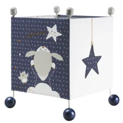 Lampe de chevet carrée merlin