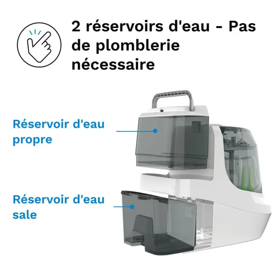 Lave-biberons bottle washer pro blanc