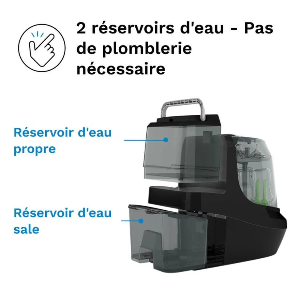 Lave-biberons bottle washer pro noir