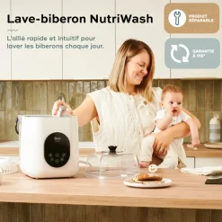 Lave biberon stérilisateur nutriwash 4 en 1