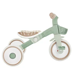 Learning trike plus 2 en 1 evolutif vert olive / sauge