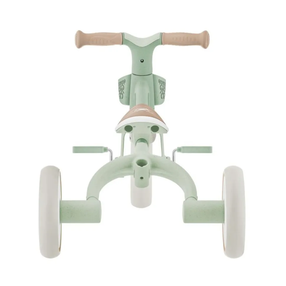 Learning trike plus 3 in 1 évolutif eco-logic sauge