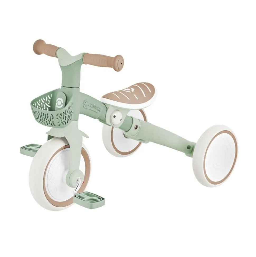 Learning trike plus 3 in 1 évolutif eco-logic sauge